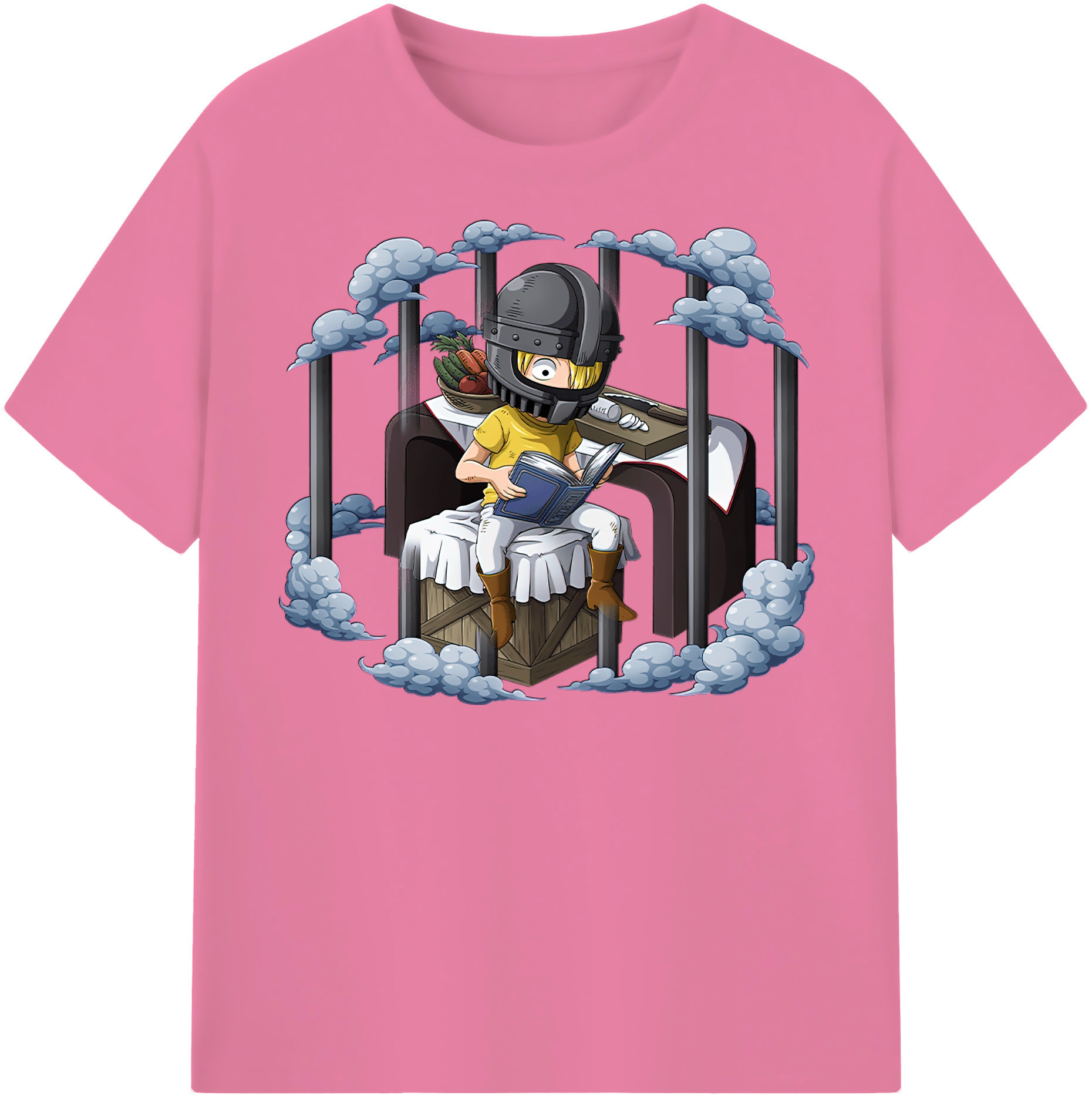 ワンピース サンジ ONE PIECE Sanji 綿100％半袖Tシャツ（フロントプリント）